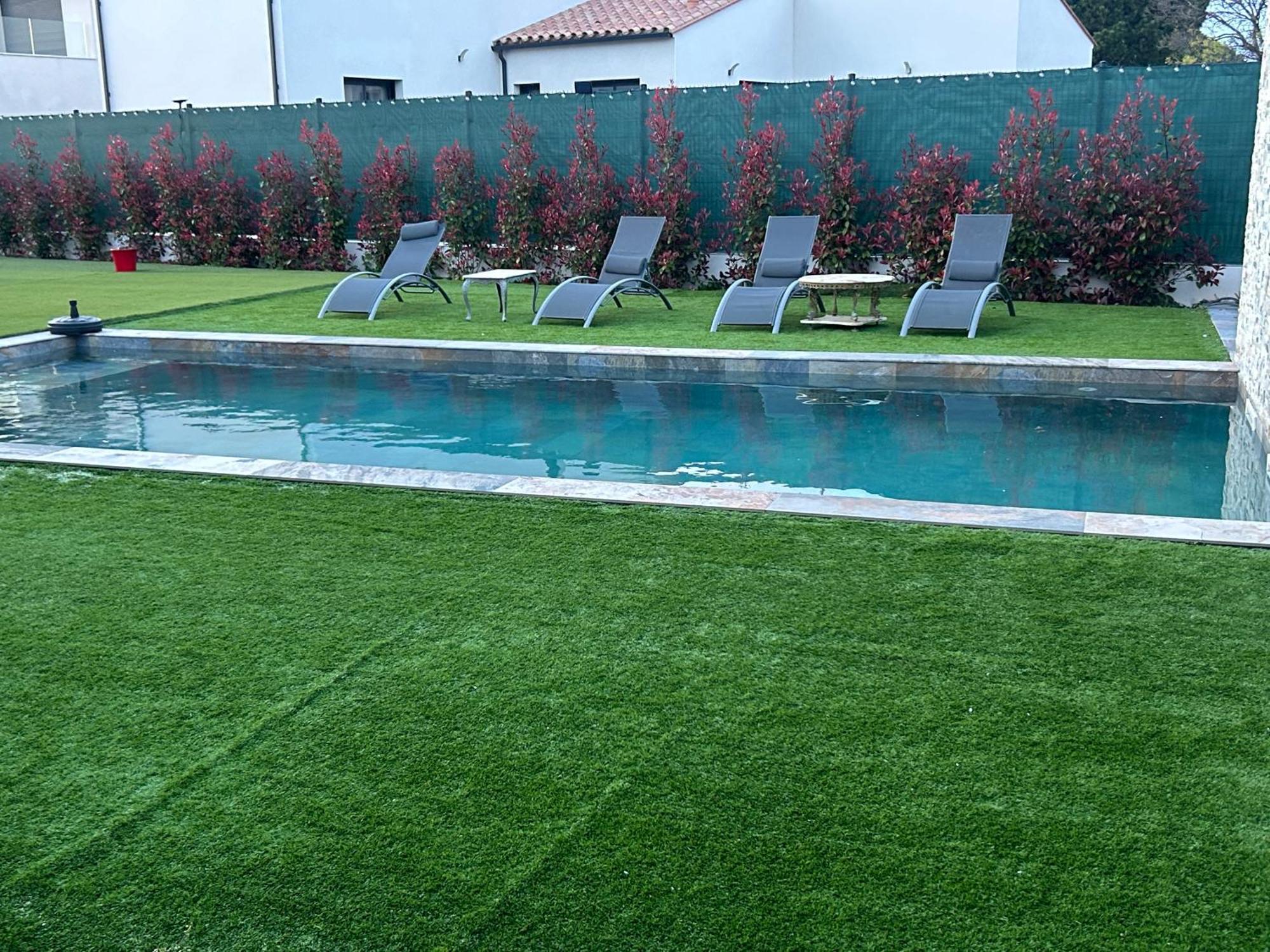 Grande Villa Avec Piscine Bompas  外观 照片
